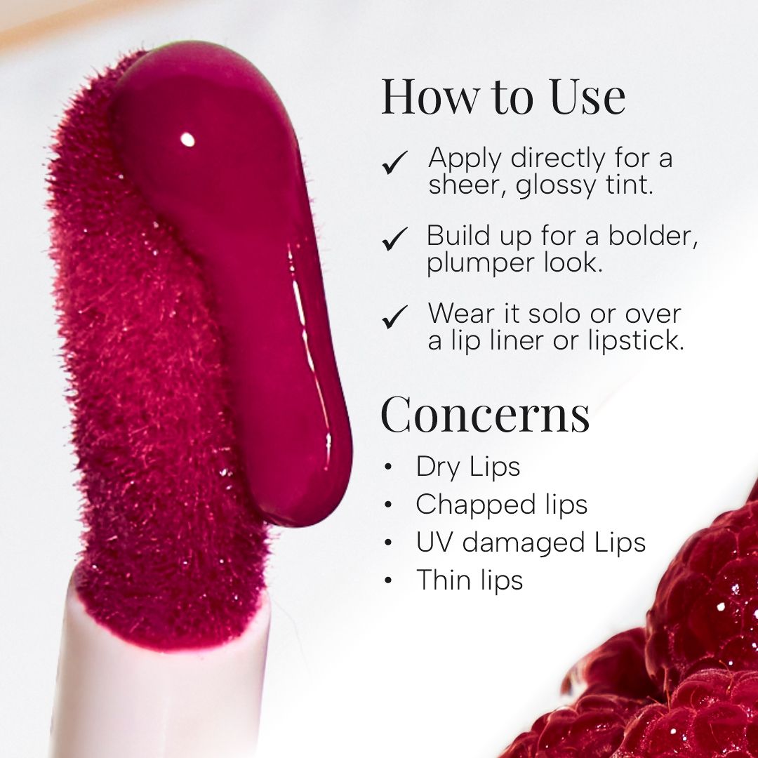 RAS Luxury Oils Super Plump Maximizing Lip Oil Gloss with SPF 20
(9ml)