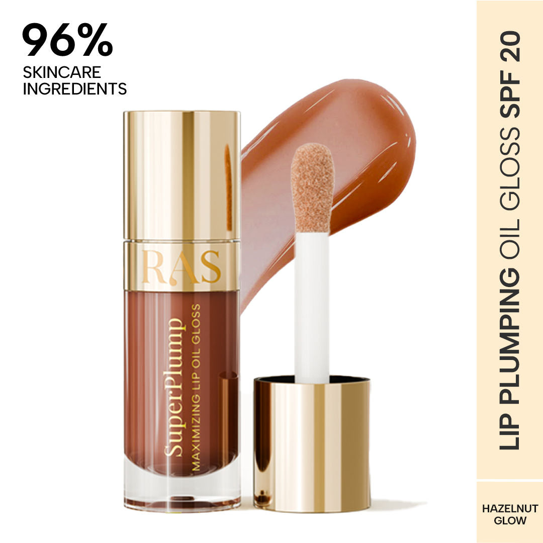 RAS Luxury Oils Super Plump Maximizing Lip Oil Gloss with SPF 20
(9ml)
