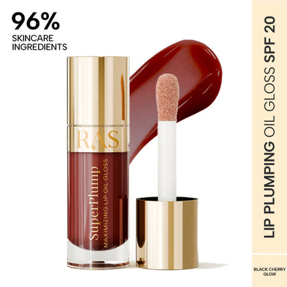 RAS Luxury Oils Super Plump Maximizing Lip Oil Gloss with SPF 20
(9ml)
