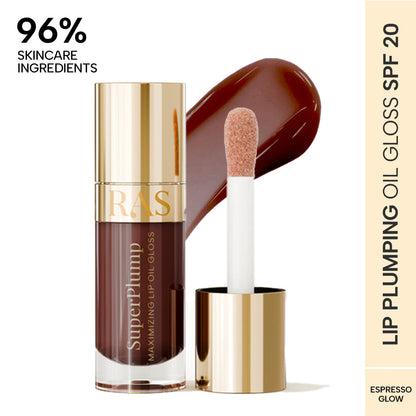 RAS Luxury Oils Super Plump Maximizing Lip Oil Gloss with SPF 20
(9ml)