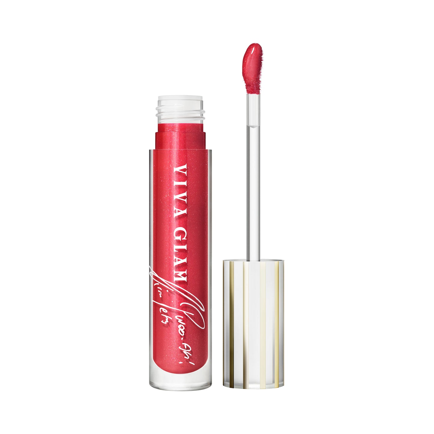 M.A.C Viva Glam Lipglass Air-Viva Kimmitment
(5ml)