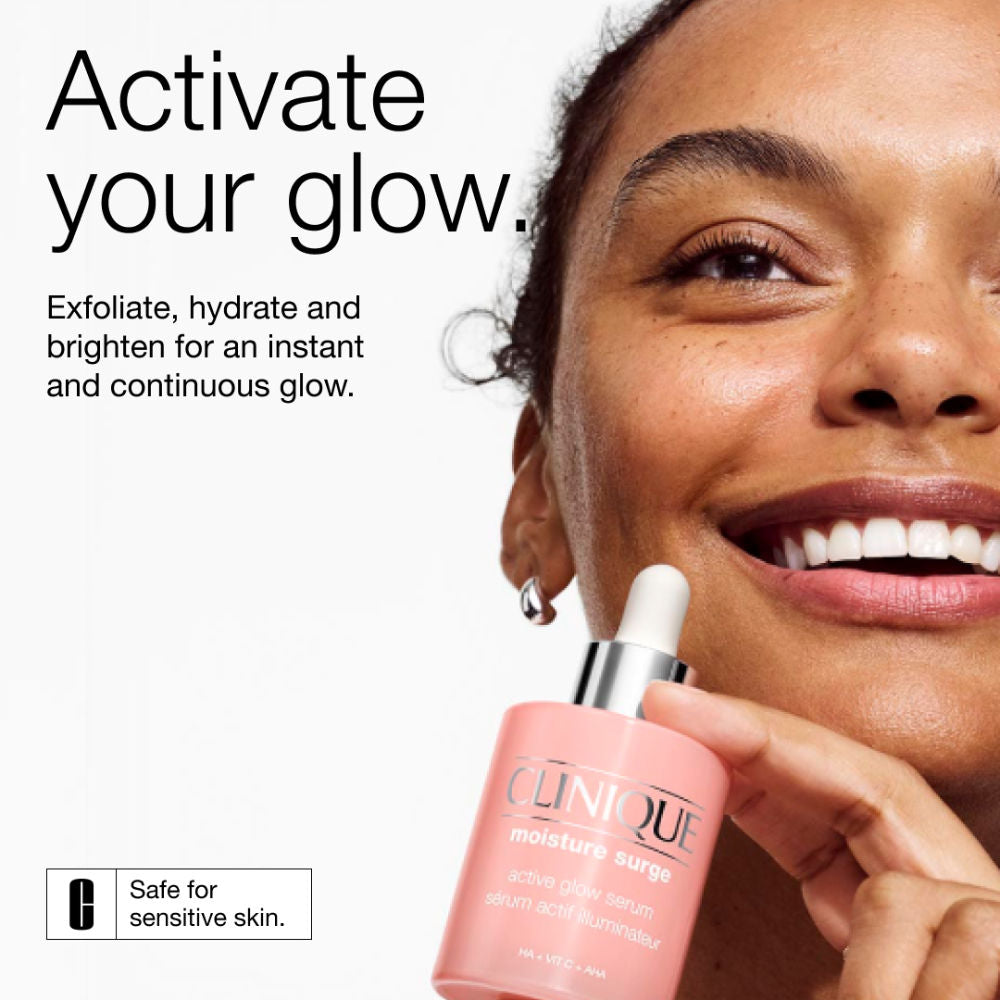 Clinique Moisture Surge Active Glow Serum with Vitamin C, Lactic Acid & Hyaluronic Acid
(30ml)