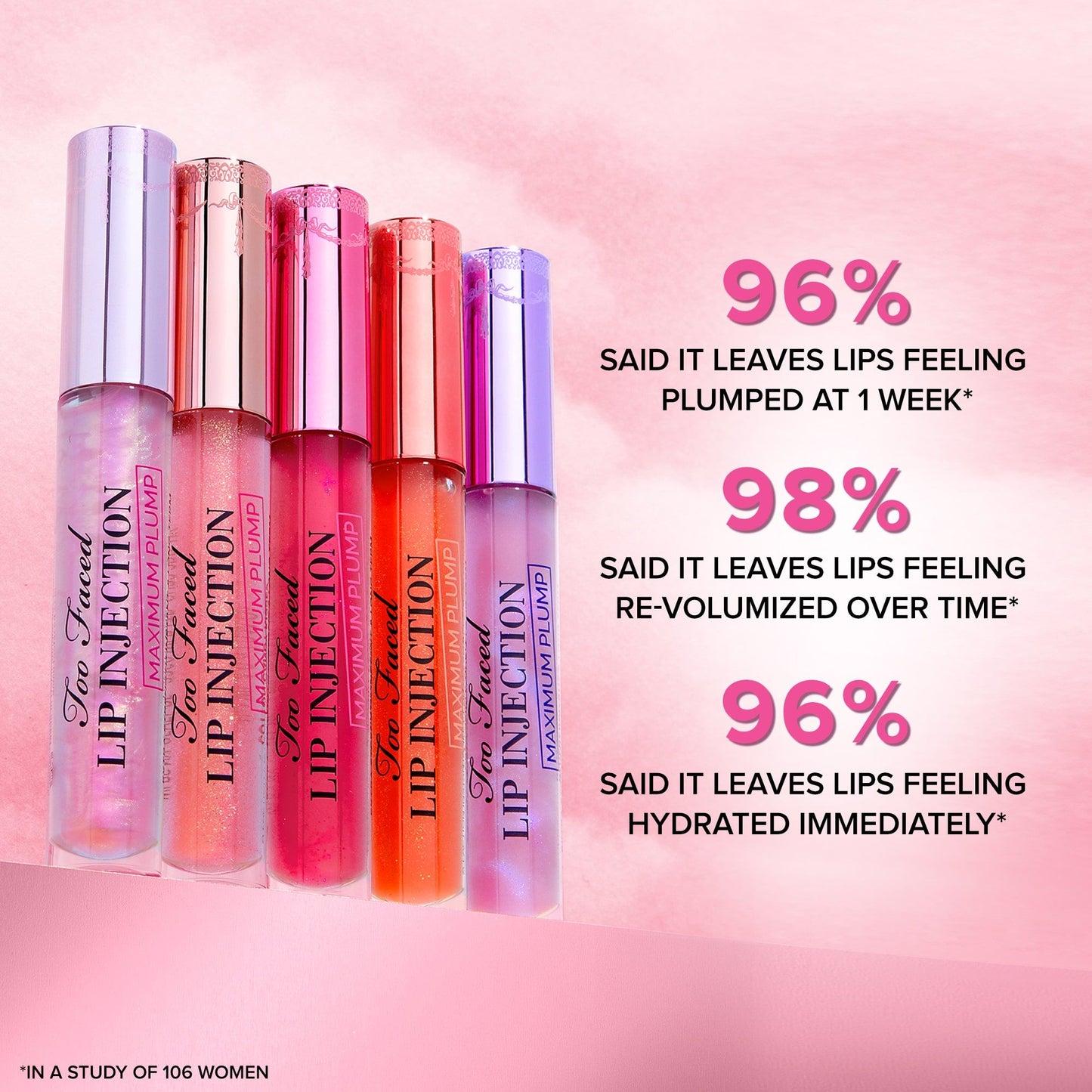 Too Faced Lip Injection Maximum Plump Lip Gloss - Travel Size
(2.8g)