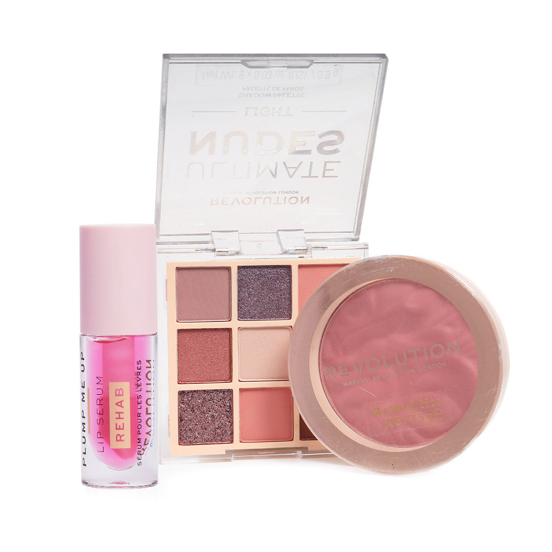 Makeup Revolution Pinkier Dreams Set
(15.6g + 4.6ml)