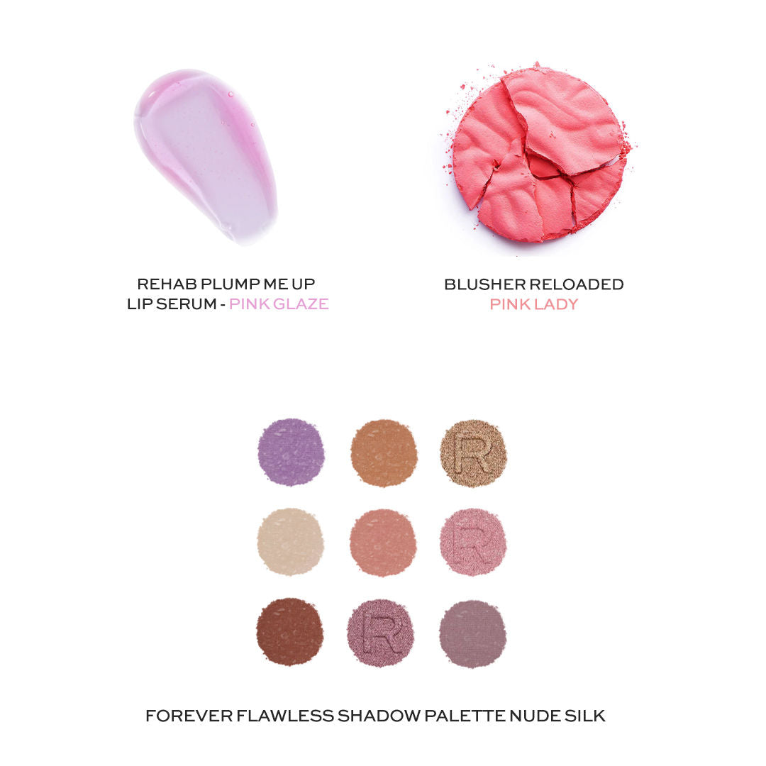Makeup Revolution Pinkier Dreams Set
(15.6g + 4.6ml)