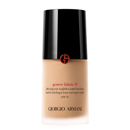 Armani Beauty Power Fabric+ Full Coverage Liquid Foundation 3.5 - Light With Neutral Undertone
(30ml)